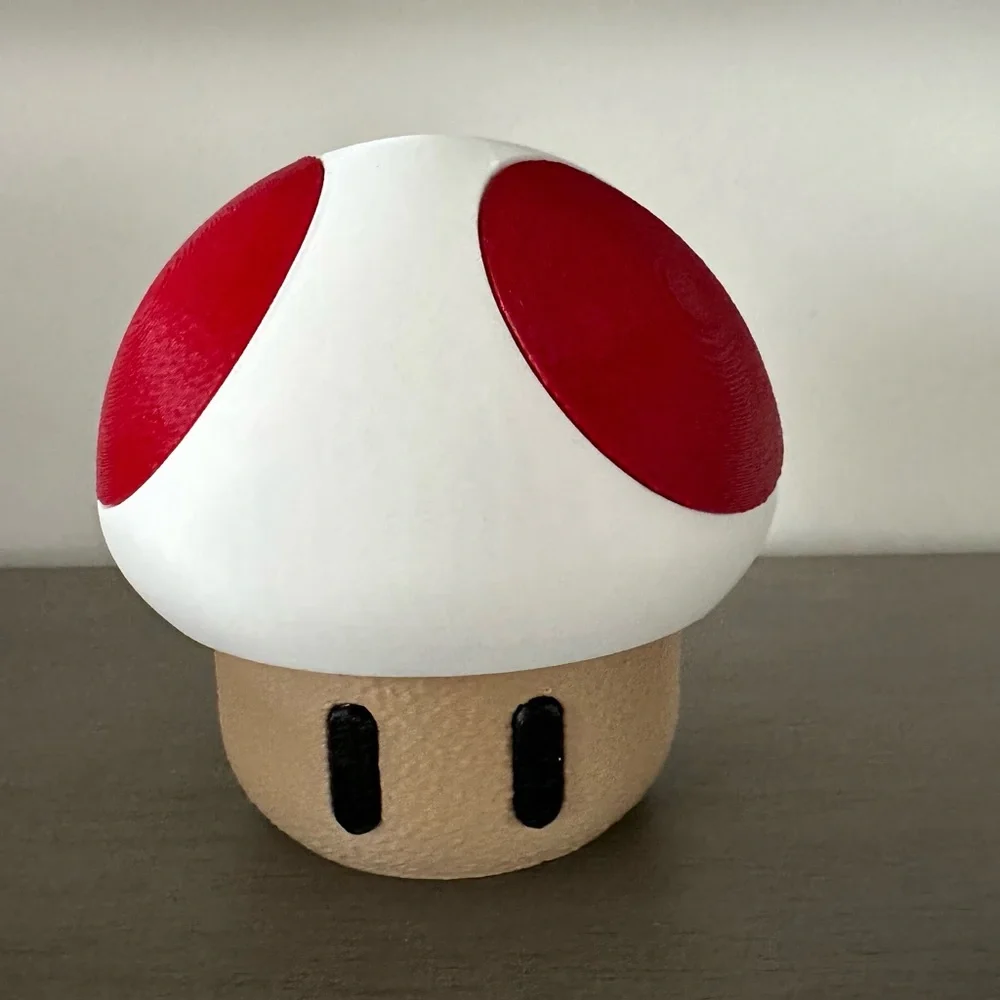 Mushroom Jar Twist Tip Storage Container NEW